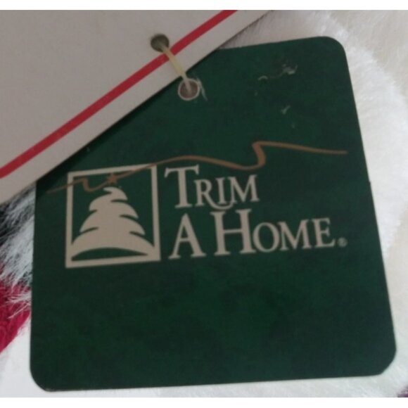 1997 K-Mart Collectible Bears Teddy Bear Sweater With Toy Sack 17" Plush W/ Tag - Picture 11 of 12